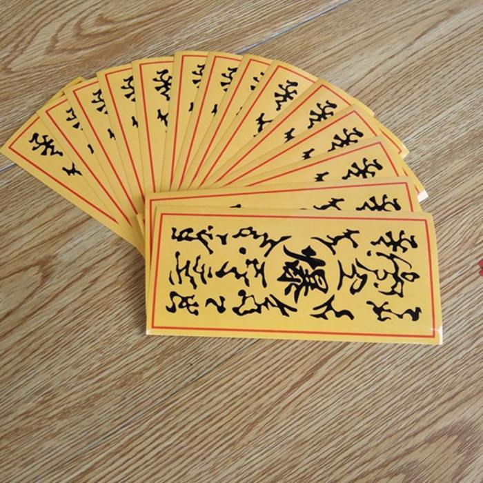 Naruto Paper Bomb Stickers Cosplay Accessory Prop