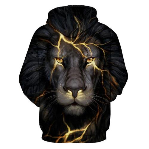 Lightning Lion 3D Hoodie