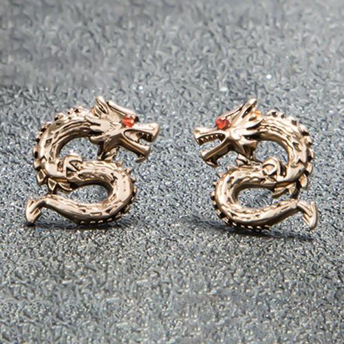 On-Trend Dragon And Snake Earrings