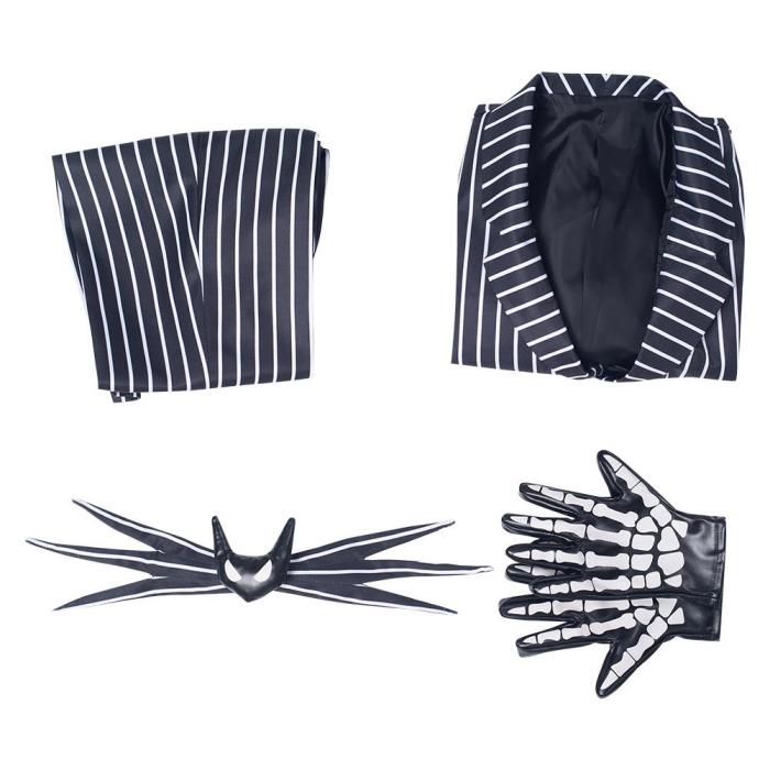 The Nightmare Before Christmas Jack Skellington Kids Children Uniform Pants Halloween Carnival Cosplay Costume