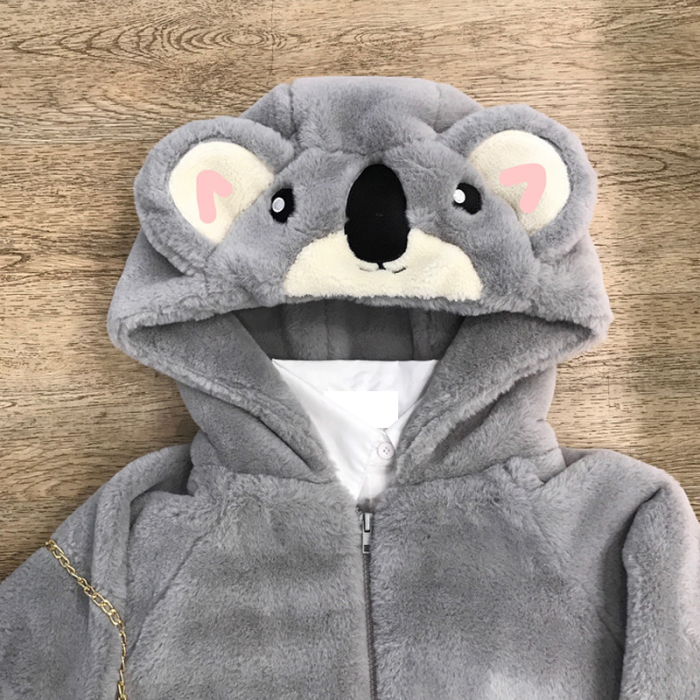 Koala Plush Winter Coat