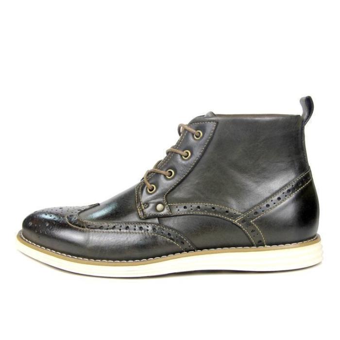 Men'S Genuine Leather Causal Boots