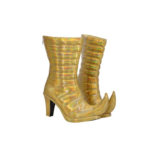 Jojo'S Bizarre Adventure Giorno Giovanna Female Golden Cosplay Shoes