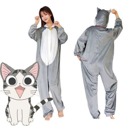 Anime Chi‘S Sweet Home Yamada Chi Pajama Adult Unisex Onesies Polyester Sleepwear Pyjamas Halloween Carnival Costume Cosplay Costume
