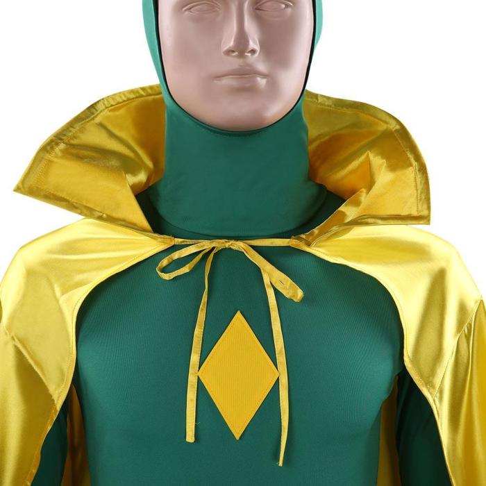 Wandavision Vision Cosplay Costume Outfits Halloween Carnival Suit