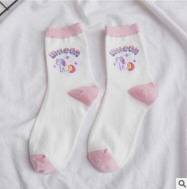 Milky Unicorn Socks