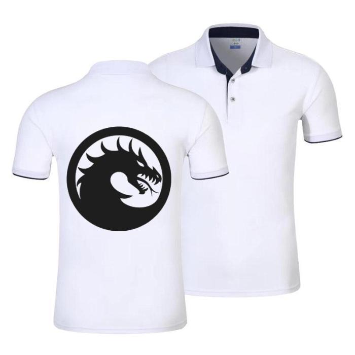Men'S Short Sleeve Solid Color Polo-2