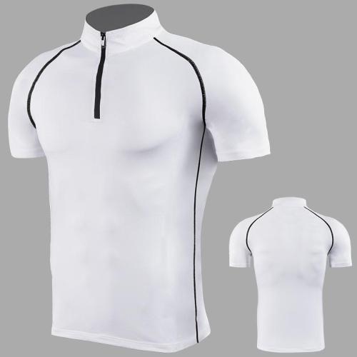 Men'S Fitness  High Elasticity Quick Dry Shirts Clothing