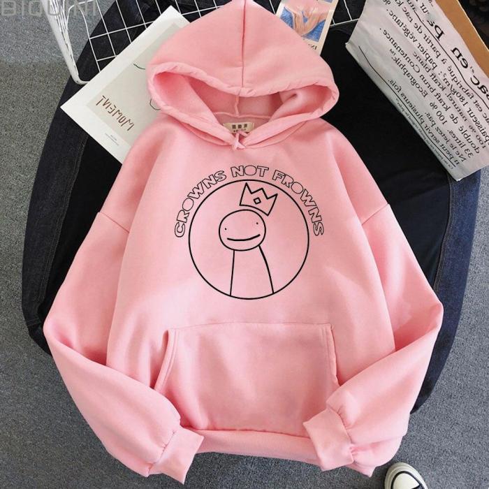 Dream Smp Letter Sweatshirts Harajuku Unisex Funny Clothes Streetwear Oversize Hoodie
