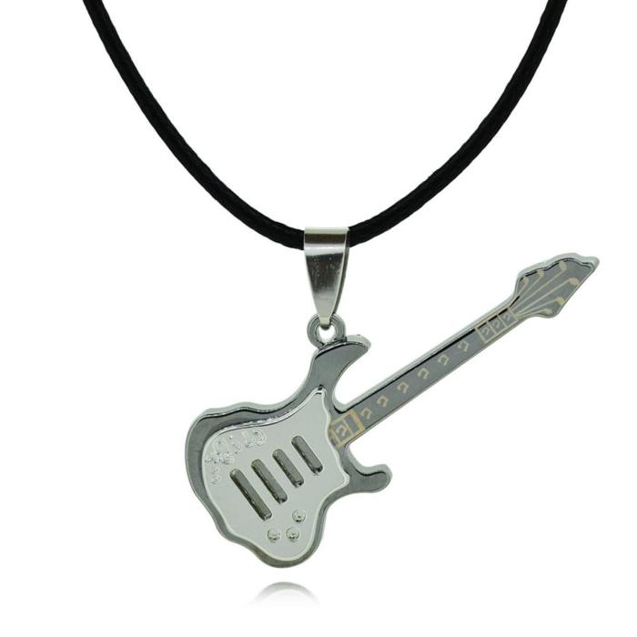 Punk Guitar Necklace