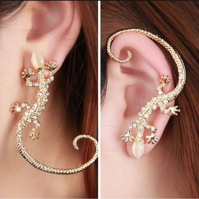 Unique And Elegant Lizard Earring