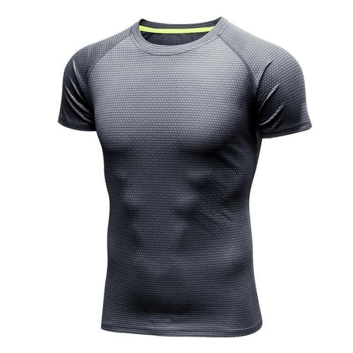 Men'S Quick-Dry Sports Fashion Running Fitness Training Suit
