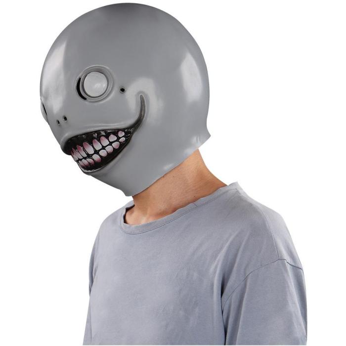 Nier Replicant Masquerade Halloween Party Costume Props Latex Masks Cosplay Helmet