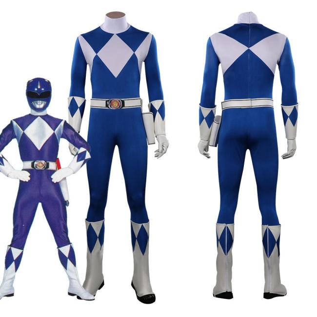 Anime Kyoryu Sentai Zyuranger -Dan/Tricera Ranger Bodysuit Outfits Halloween Carnival Suit Cosplay Costume
