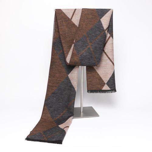 Men'S Print Cashmere Scarf-20