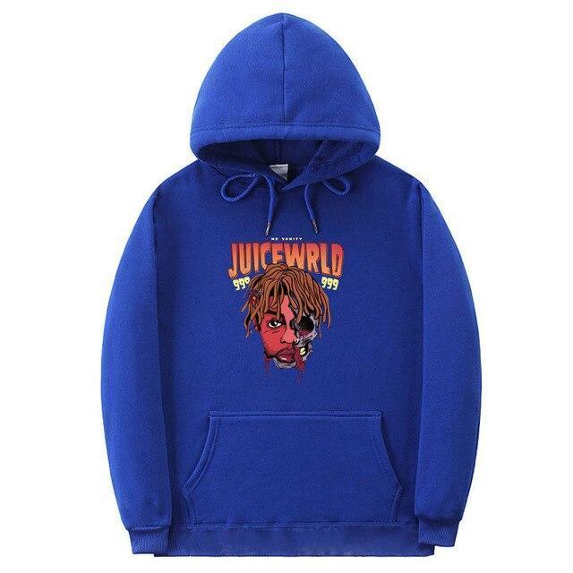 Rapper Juice Wrld Hoodies Men/Women Streetwear Latest Fashion Print Pop Hip Hop Style Cool Juice Wrld Sweatshirt Hoody Coats