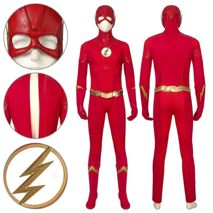 The Flash Barry Allen The Flash Season 5 Cosplay Costume