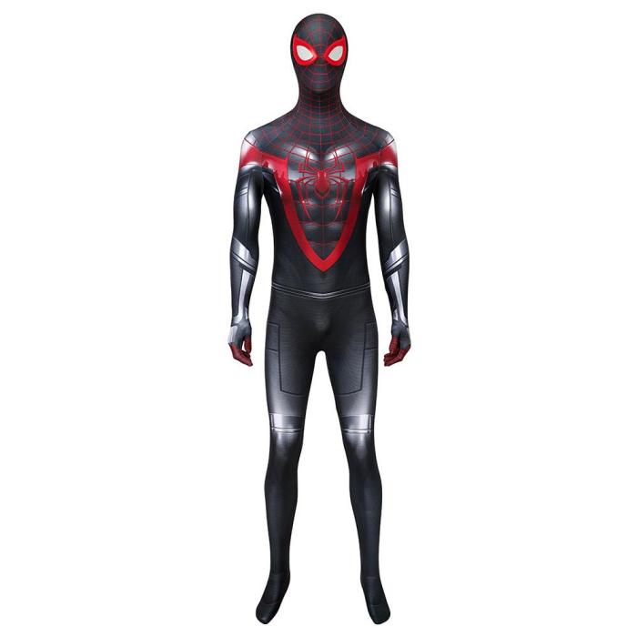 Spider-Man Miles Morales Advanced Suit Ps5  Spider-Man: Miles Morales Jumpsuit Cosplay Costume -