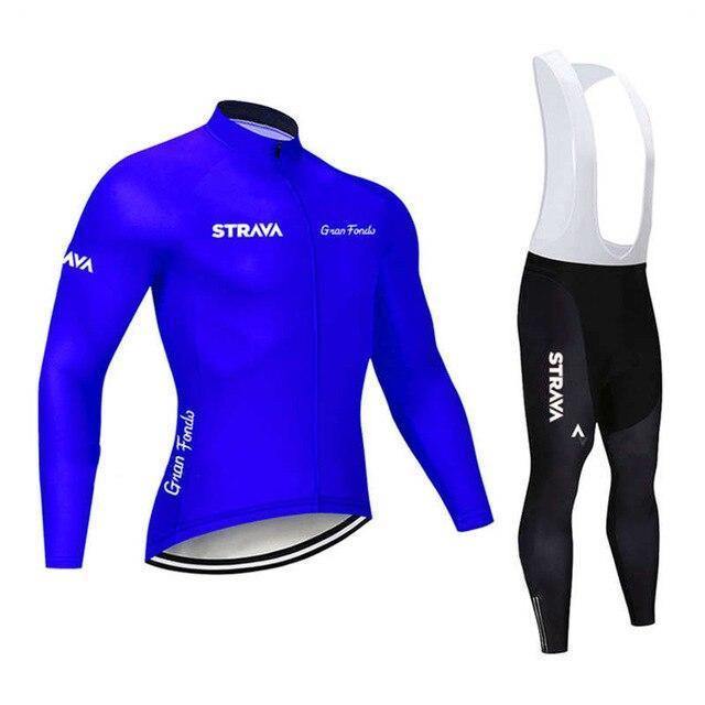 Strava Cycling Clothing Winter Fleece Jacket Men Pro Team Bike Apparel Roadbike Bicycle Race Clothes Ropa Ciclismo Outdoor Wear