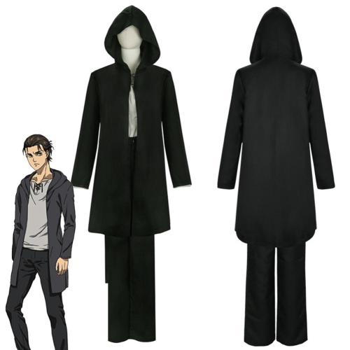 Attack On Titan Eren Yeager Halloween Carnival Suit Cosplay Costume