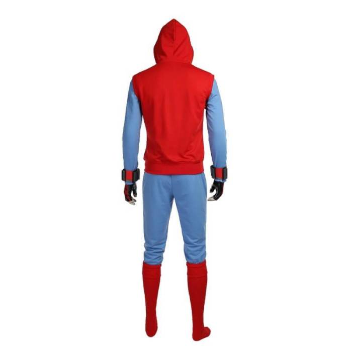 Spider-Man Homecoming Tom Holland Spiderman Cosplay Costumes Outfits