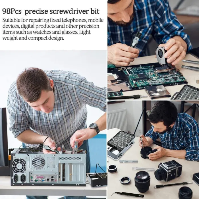 Multi-Functional Screwdriver Drill Bit Set