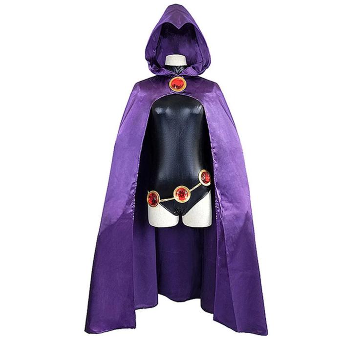 Teen Titans Raven Outfits Halloween Carnival Suit Cosplay Costume