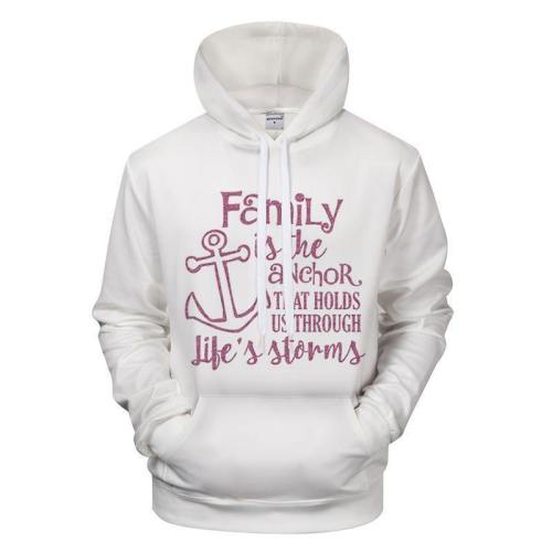 Family Anchor 3D - Sweatshirt, Hoodie, Pullover