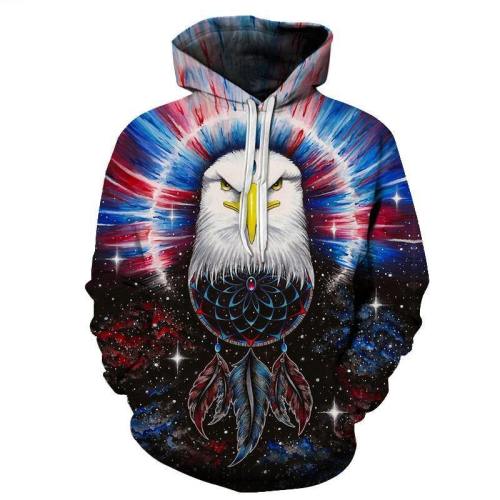 Eagle Dream-Catcher 3D Sweatshirt, Hoodie, Pullover