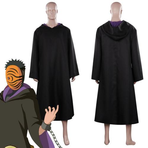 Naruto Tobi Cloak Outfits Halloween Carnival Suit Cosplay Costume