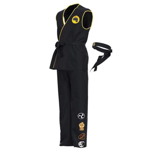 Cobra Kai Top Pants Outfits Halloween Carnival Suit Cosplay Costume