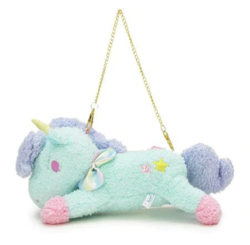 Milky Plush Unicorn Purse