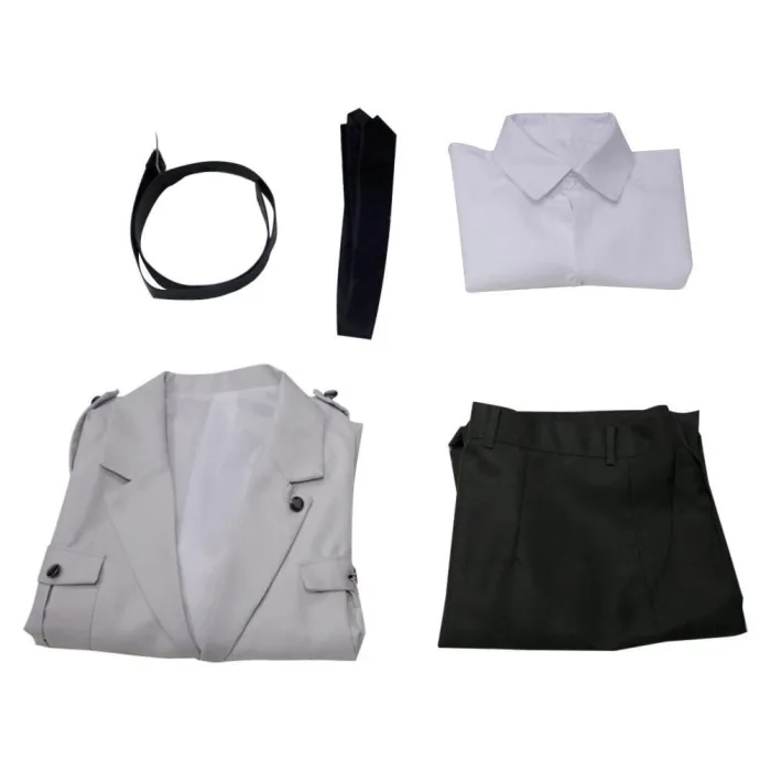 Attack On Titan Shingeki No Kyojin S4 Marley Army White Uniform Outfits Halloween Carnival Suit Cosplay Costume