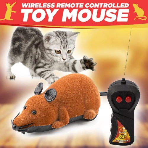 Wireless Remote-Controlled Toy Mouse