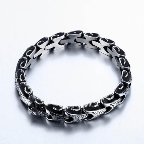 Eternal Dragon Steel Bracelet