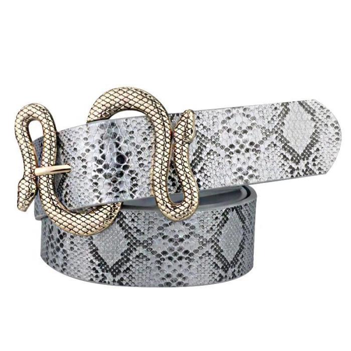 Snake Style Buckle Waist Belts
