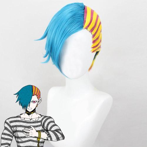 Your Turn To Die Alice Yabusame Blue Cosplay Wig