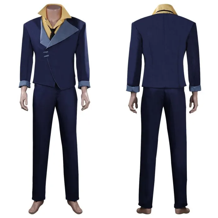 Anime Cowboy Bebop Spike Spiegel Outfits Halloween Carnival Suit Cosplay Costume