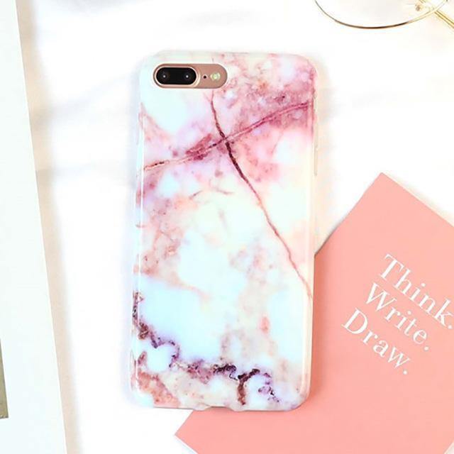 Pastel Marbled Phone Cases