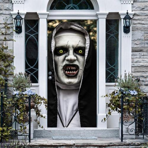 Halloween Horror Creative 3D Decoration Wall  Stickers Door Stickers