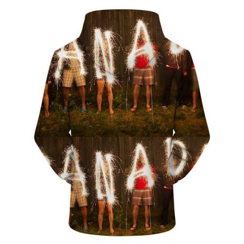 Canadian Fireworks 3D - Sweatshirt, Hoodie, Pullover