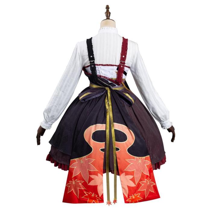 Genshin Impact Kazuha Lolita Dress Outfits Halloween Carnival Suit Cosplay Costume