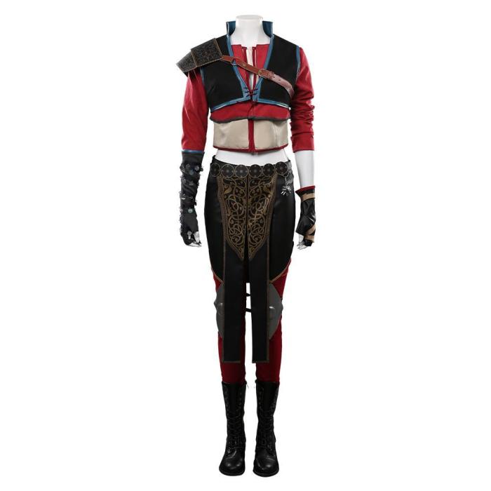 The Witcher 3-Ciri Outfits Halloween Carnival Costume Cosplay Costume