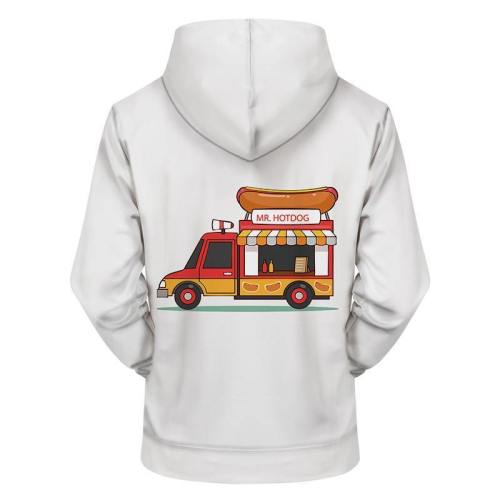 Dog Truck 3D - Sweatshirt, Hoodie, Pullover