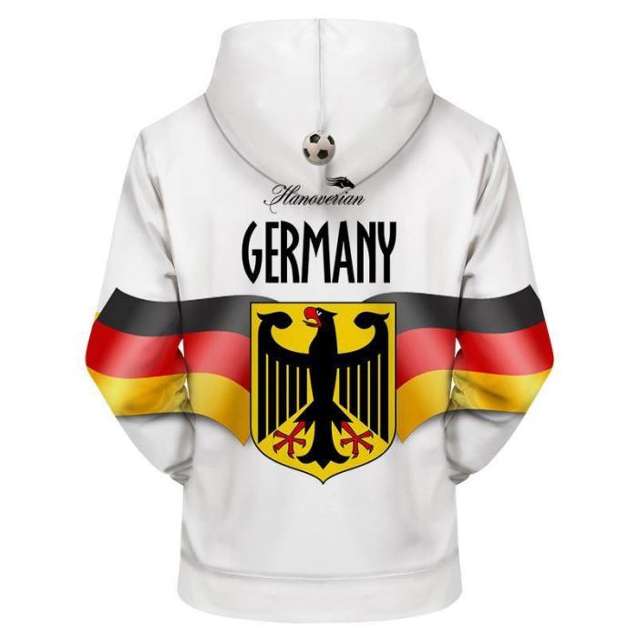 Germany Stripe 3D - Sweatshirt, Hoodie, Pullover