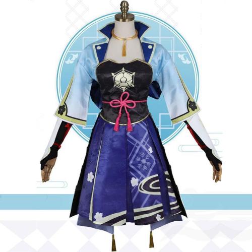 Genshin Impact Ayaka Cosplay Costume