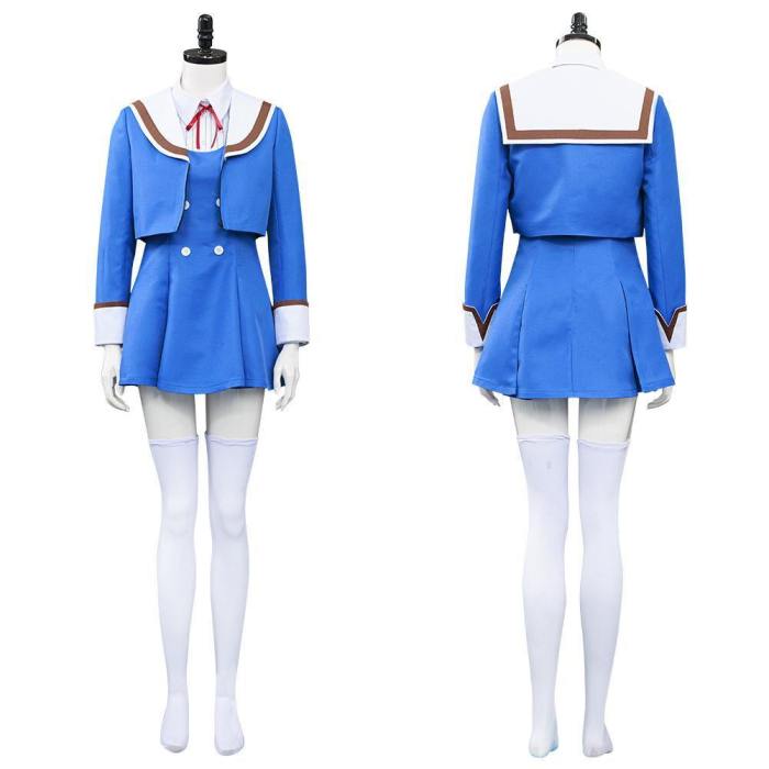 High-Rise Invasion Shinzaki Kuon Uniform Outfits Halloween Carnival Suit Cosplay Costume