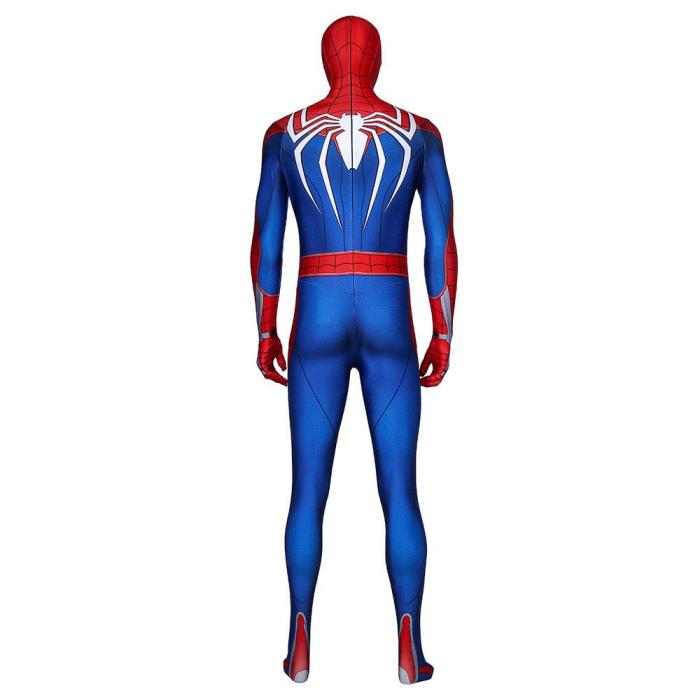 Spider-Man Peter Parker Advanced Suit Ps4 Spider-Man Spiderman Jumpsuit Cosplay Costume -