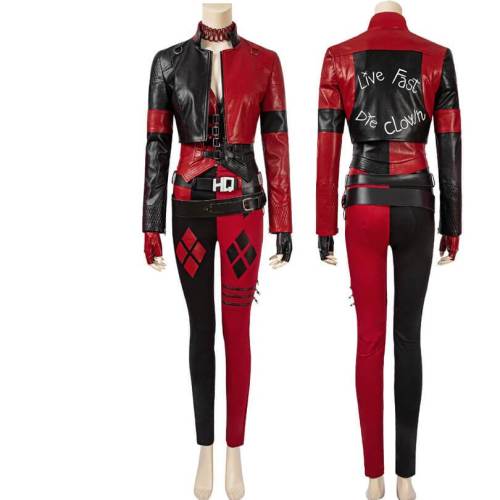The Suicide Squad 2  Harley Quinn Cosplay Costume Suit