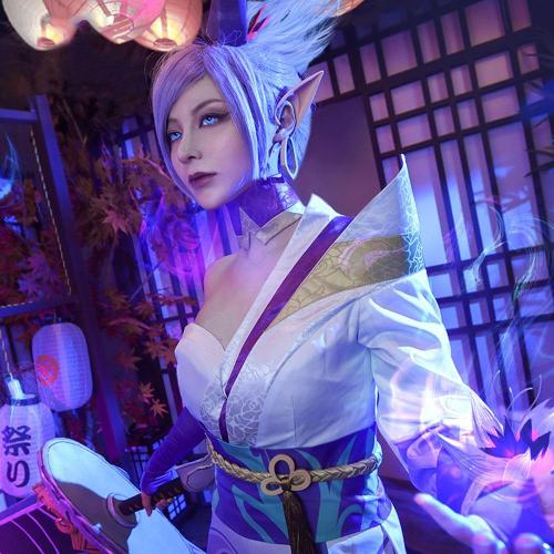 League Of Legends Lol Spirit Blossom Riven Cosplay Costume